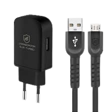 KIT CARREGADOR  TURBO SLIM  KEVLAR CABO NYLON