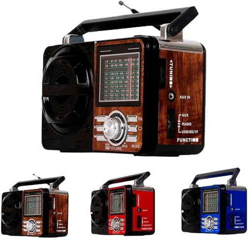 CAIXA DE SOM RETRO MULTIMIDIA BLUETOOTH