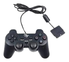 Controle Ps2 com Fio Dualshok Analogico KAPBOM - KAP-2Y