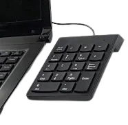 Teclado Numérico Com Fio ergonomico    