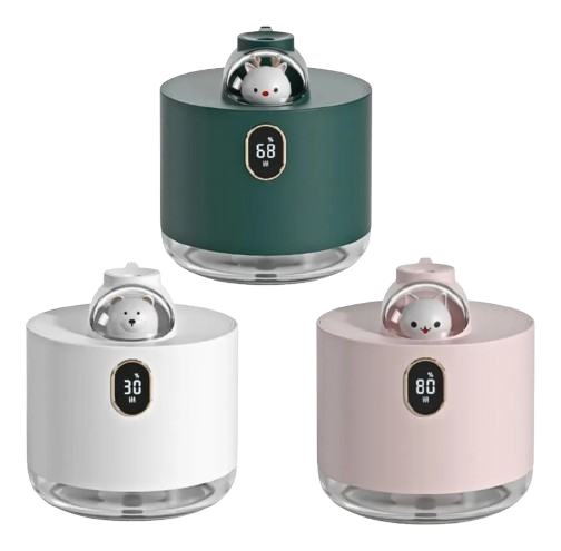 Aparelho Difusor Vaporizador Umidificador De Ar Led 500ml