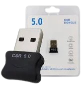 Receptor Usb 5.0 Plug And Play Adaptador Bluetooth Pc Notebook