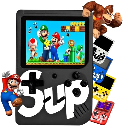 Mini Game Portátil Sup Game Box Plus com 400 Jogos - 