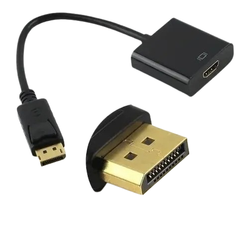 Cabo Adaptador Displayport Para Hdmi Macho X Fêmea 